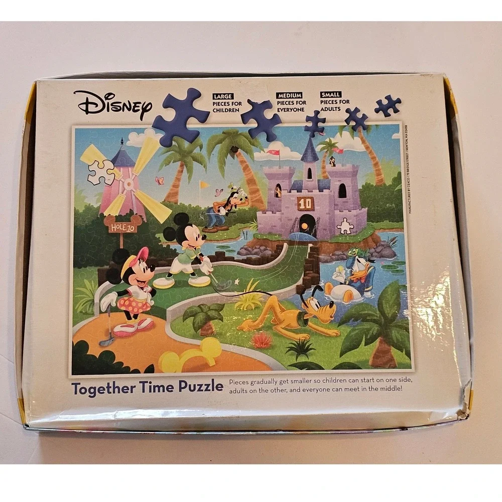 Disney Mickey Mouse Together Time‎ 400 Piece Family Jigsaw Puzzle Ceaco 42343